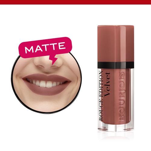 Actual product image Bourjois Rouge Edition Velvet Lipstick (29 Nude York)