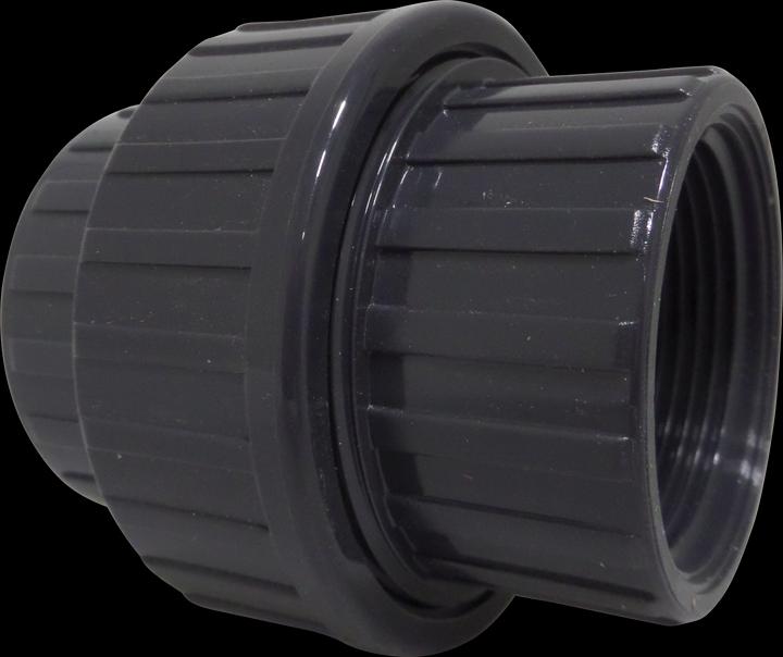 Produktbild Magni Liquipipe GmbH PVC Verschraubung Übergangsverschraubung IG 1" Grau Innengewinde x Innengewinde Versc