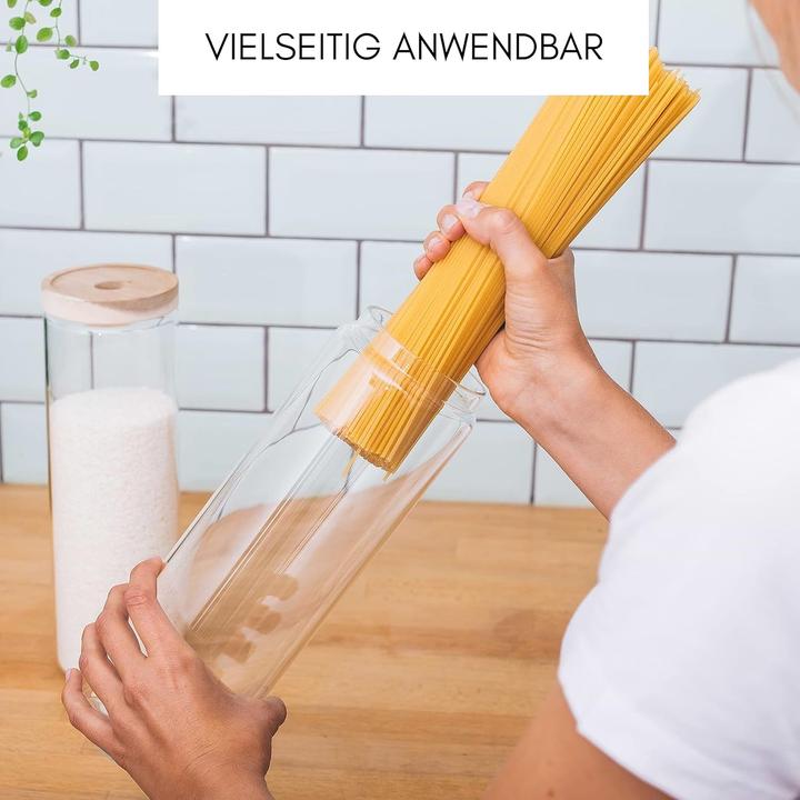 Image du produit Econovo 2-teiliges Vorratsgläser-Set für Spaghetti (1.50 l)