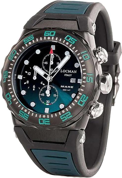 Actual product image Locman Italy Wristwatch Mare 300MT Chrono Ref. 0560 (Chronograph, 42 mm)