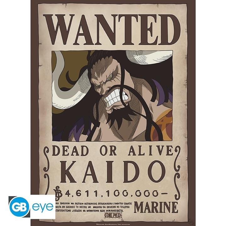 Produktbild GB Eye One Piece Poster Wanted Kaido (52x38)