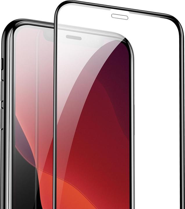 Immagine prodotto Baseus Pellicola di vetro temperato 0,3 mm a tutto schermo e a tutto vetro (2pcspack+fattore di (2 Pezzo/i, Apple iPhone XS Max, Apple iPhone 11 Pro Max)