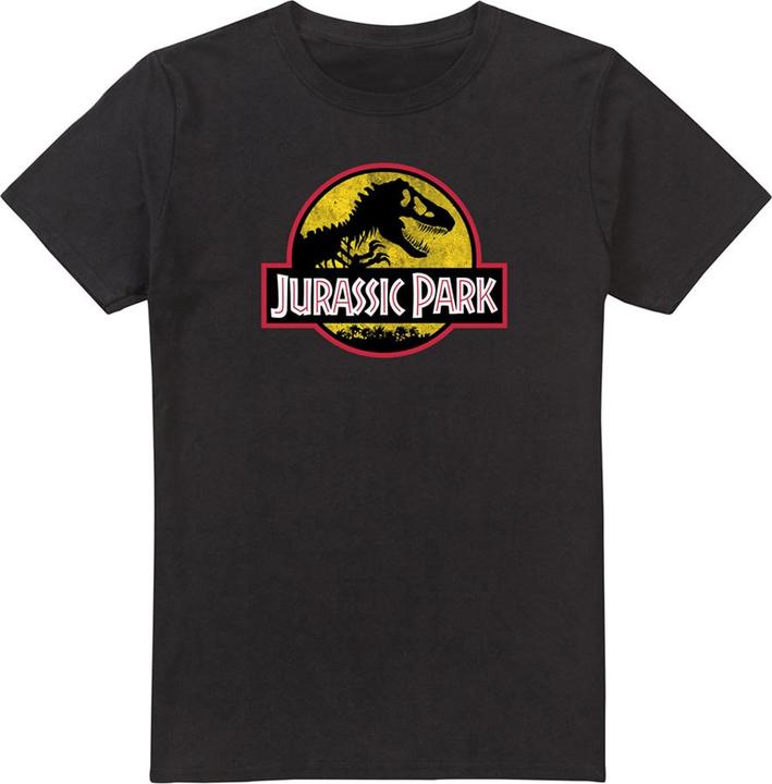 Immagine prodotto Jurassic Park Maglietta con logo per uomo (XL)