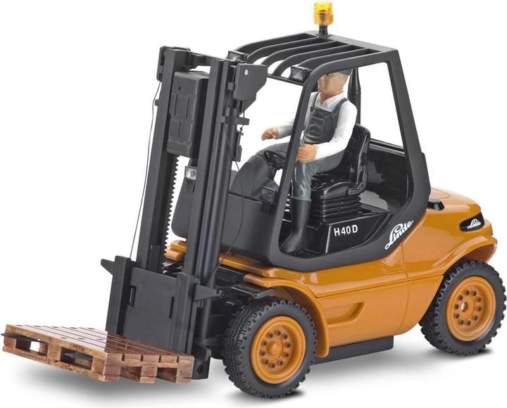 Actual product image Carson RC Function Model 1:14 Forklift.Linde 2.4G 100%RTR orange (RTR Ready-to-Run)