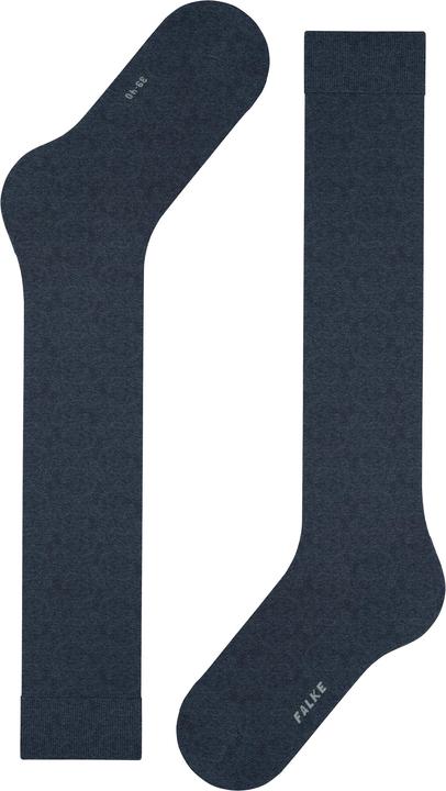 Image du produit Falke ClimaWool (Lot de 3) Chaussettes au genou, couleur 6127 navy mel., taille 39-40 (39)