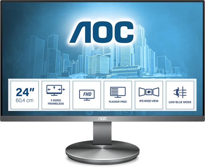 AOC I2490vxq/Bt (1920 x 1080 pixels, 24")