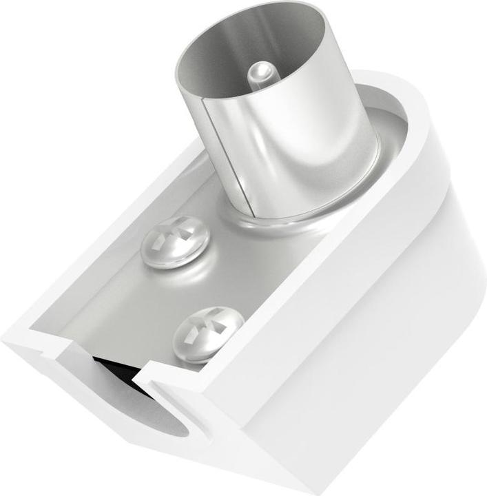 Immagine prodotto Hama Spina d'antenna, angolo coassiale 90°, avvitabile (Cavi antenna)