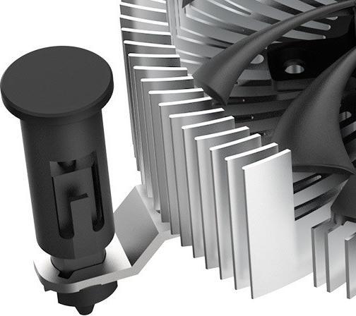 Produktbild Akasa AK-CC6601EP01 Low Profile CPU-Kühler - Sockel LGA 1700 (26.92 mm)