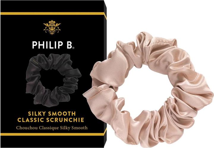 Immagine prodotto Philip B. - Scrunchie classico allo champagne