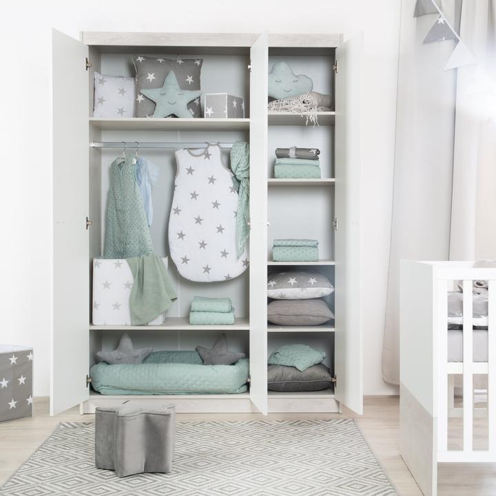 Actual product image Roba Closet 3-door Julia (131 cm)
