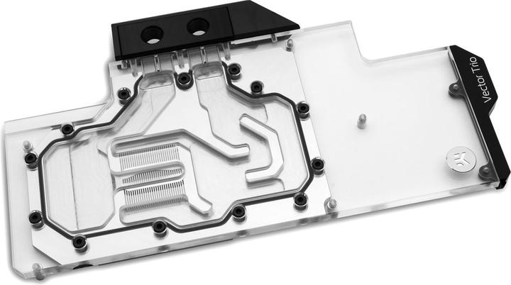 Actual product image EKWB EK-Quantum Vector Trio RTX 2080 Ti D-RGB - nickel + acrylic
