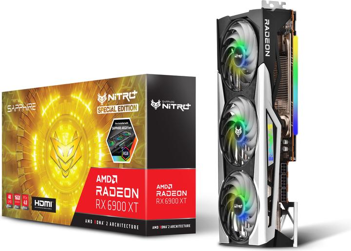 Actual product image Sapphire Nitro+ AMD Radeon RX 6900 XT SE (16 GB)