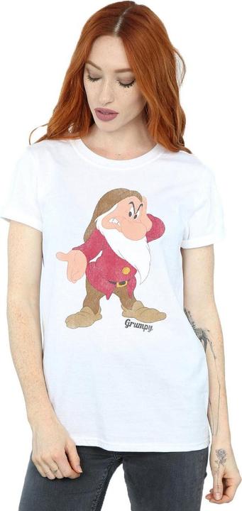 Immagine prodotto Snow White Maglietta da donna/ragazzo in cotone Grumpy Boyfriend (3XL)