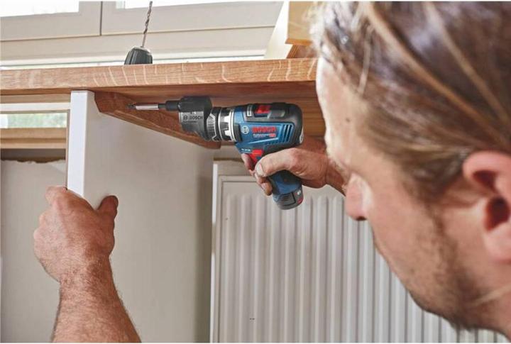 Actual product image Bosch Professional GSR 12V-35 FC Set (Rechargeable battery operated)