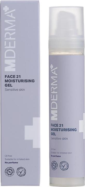 MDerma DermaKnowlogy FACE 21 Moisturising Gel 50 ml Moisturizing Face Cream Women (50 ml, Face gel, Day cream)