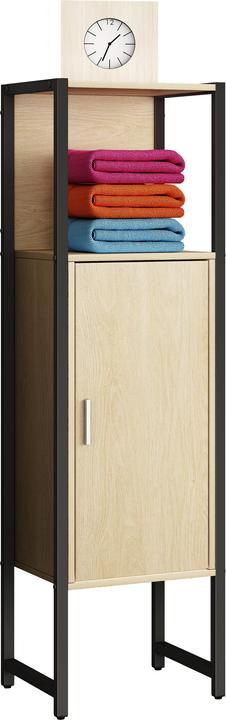 Actual product image VCM Badmöbel Midischrank Badschrank Edino (33 x 30 x 114 cm)