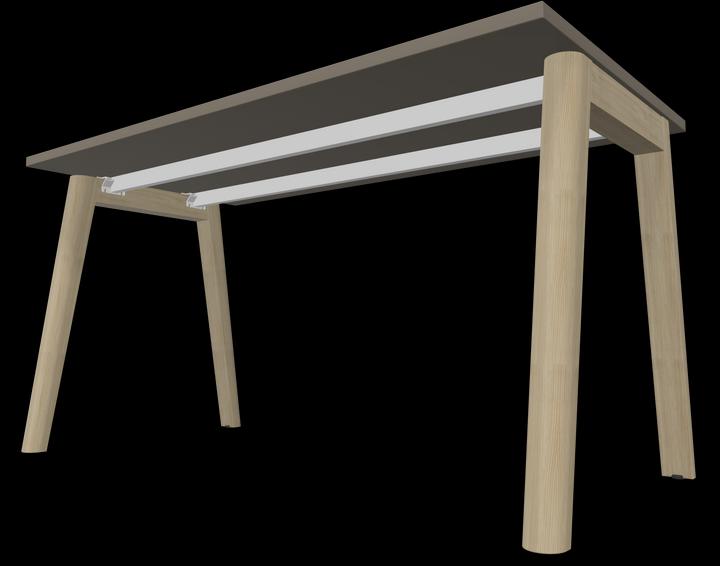 Image du produit Narbutas Bureau en bois Nova (1400 x 700 x 740 mm)