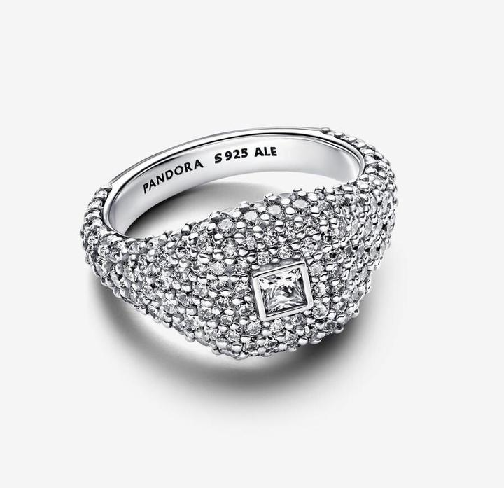 Geometric, Transparent, Silver