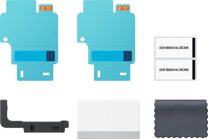 Actual product image Samsung Anti-reflecting Film (2 Piece, Samsung Galaxy Z Flip6)