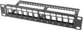 Produktbild Lanberg patch panel blank 12 port 1U