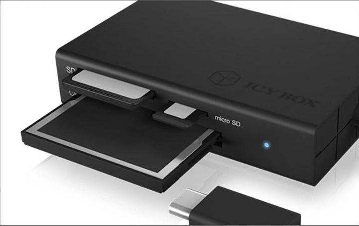 Actual product image Icy Box IB-CR401-C3 (USB-C)