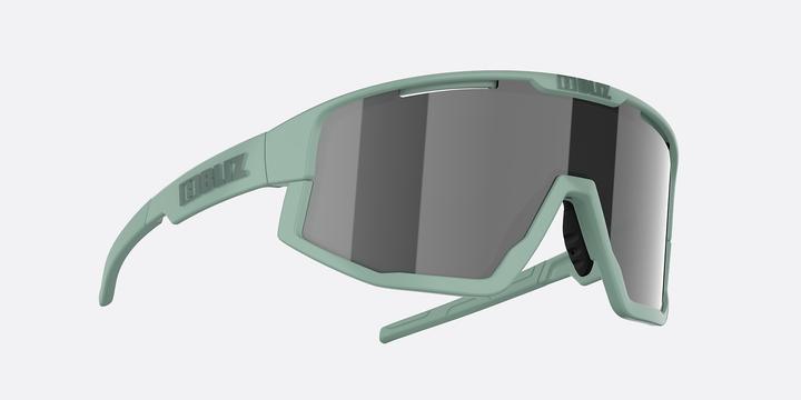 Actual product image Bliz Fusion (Matt Green, smoke w silver mirror)