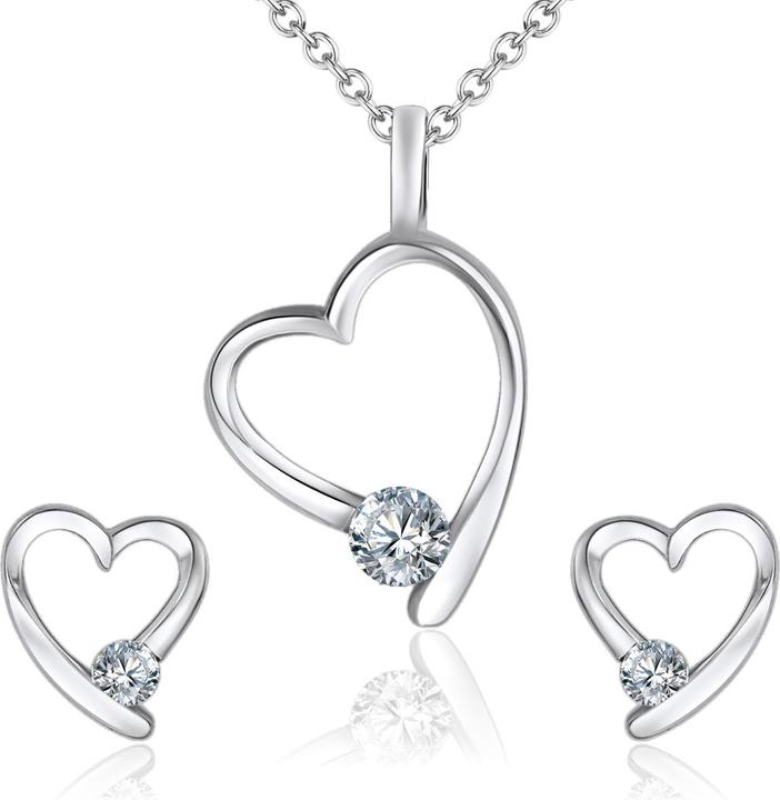 Lulu & Jane Set mit Kristallen von Swarovski® - 29353 (Messing)