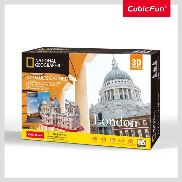 Produktbild Cubicfun 3d Puzzel St. Paul's Cathedral (107 Teile)