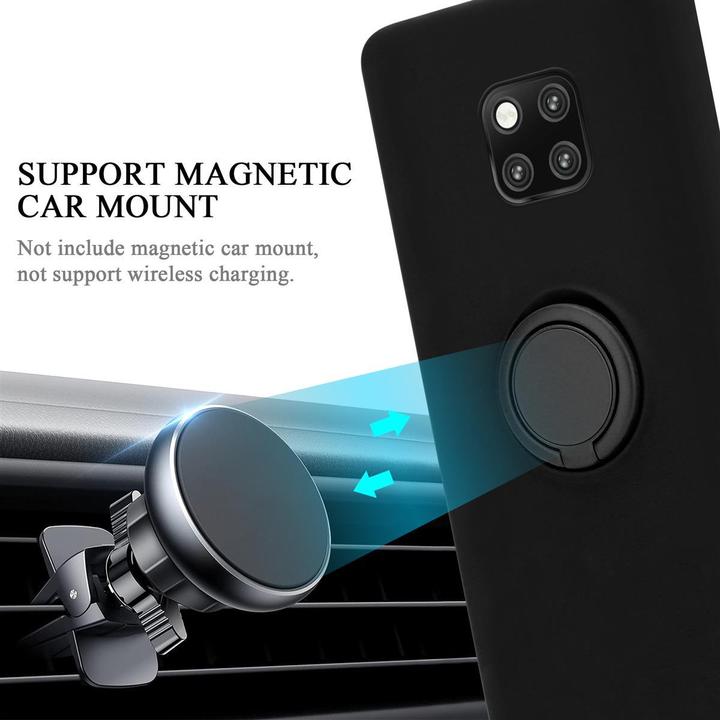 Productafbeelding Cadorabo TPU Vloeibare Ring Silicone Hoesje (Huawei Mate 20 Pro)