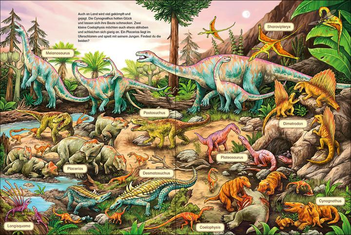 Produktbild Loewe Das grosse Wimmelbuch der Dinosaurier (Deutsch)