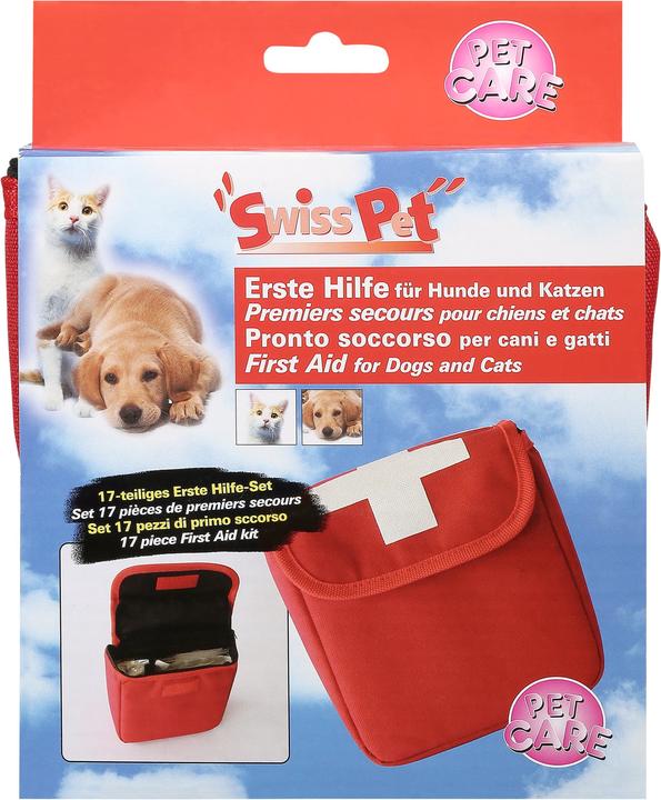 Swisspet Erste Hilfe-Set 16-teilig (Hund, Katze, Nager, Reptilien, Vogel)