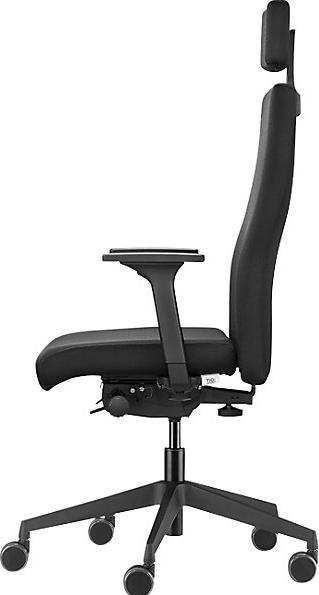Produktbild Trendoffice DAUPHIN Bürostuhl to-strike comfort mit Nackenstütze 9246 Stoff schwarz Gestell (9246)