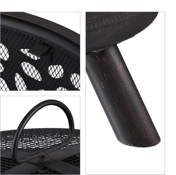 Actual product image Relaxdays Fire bowl (60 cm)