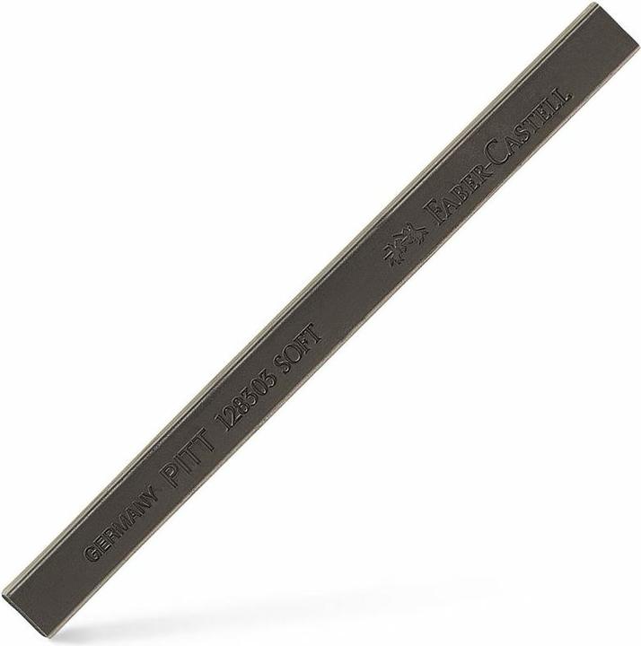 Immagine prodotto Faber-Castell Gesso da disegno Pitt Monochrome carré nero morbido (nero bruciato morbido, 1 x)