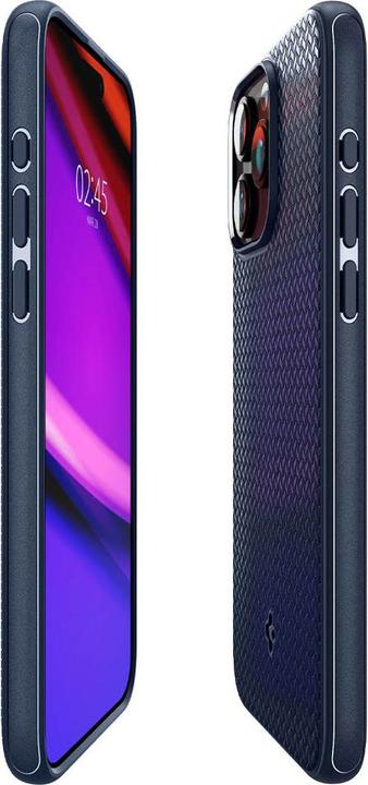 Actual product image Spigen Mag Armor iPhone 15 Pro 6.1" MagSafe granatowy/navy blue (Apple iPhone 15 Pro)