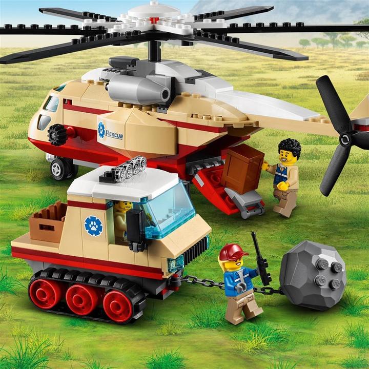 Immagine prodotto LEGO Missione di salvataggio degli animali (60302, LEGO City)