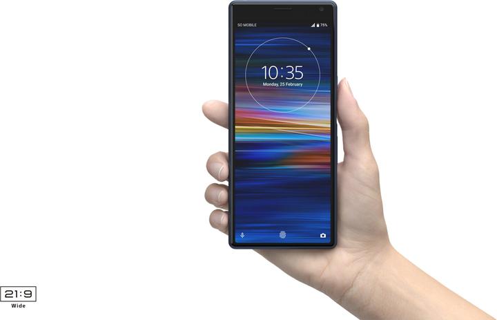 Produktbild Sony Xperia 10 (64 GB, Silver, 6", Hybrid Dual SIM, 13 Mpx, 4G)