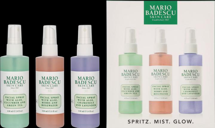 Actual product image Mario Badescu NEW Spritz Mist Glow Set 4oz Women's Skincare