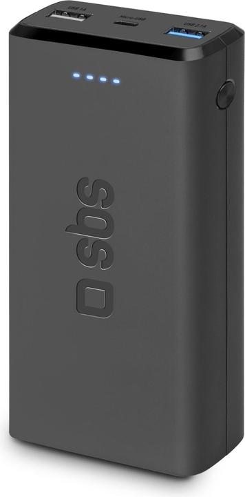 SBS Fast Charge Powerbank (20000 mAh, 10 W, 74 Wh)