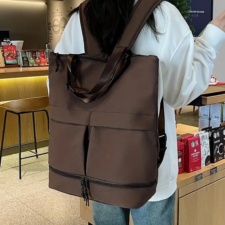Only-Bags.Store Einfache Mode Vielseitiger Rucksack, grosse Kapazität Casual Backpack