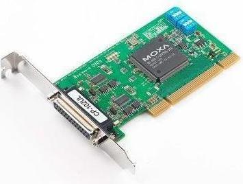 Moxa CP-112UL-I-DB9M - 2-port RS-232422485 low-profile Universal PCI board with optical isolation, 0 to