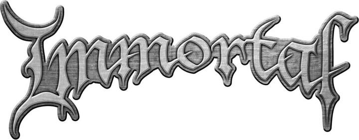 Immortal Abzeichen Druckguss Logo
