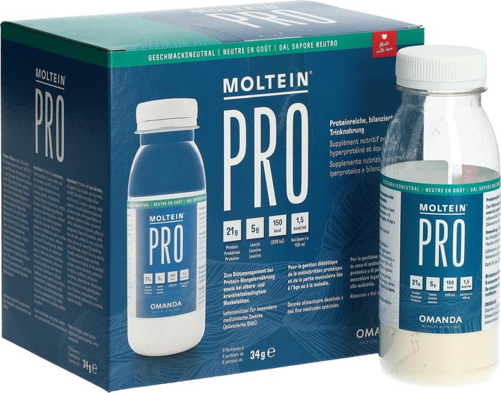 Produktbild Moltein Pro (Neutral, 6 Stk., 34 g)