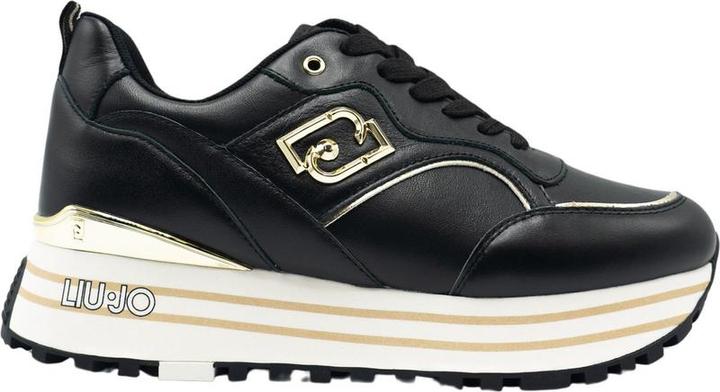 Liu Jo Maxi Wonder 73 Damen Sneakers niedrig - Schwarz - Grösse 36 (36)