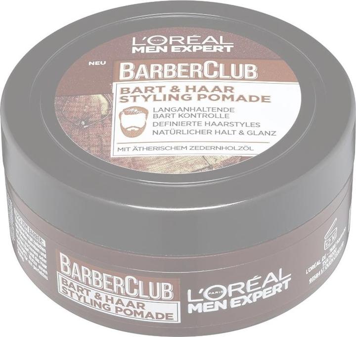 Image du produit L'Oréal Paris L'Oréal Men Expert, Barber Club barbe et cheveux, Pommade coiffante pour barbe, 75 ml (75 ml)
