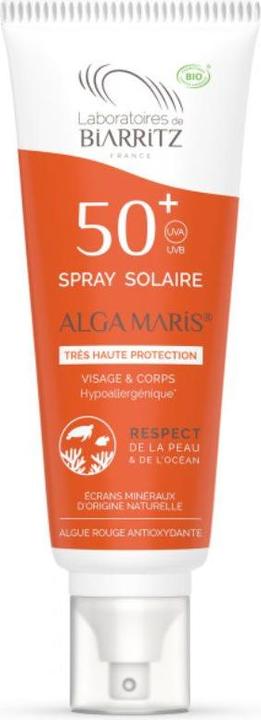 Actual product image Laboratoires de Biarritz Sun spray (Sun spray, SPF 50+, 100 ml, 149 g)