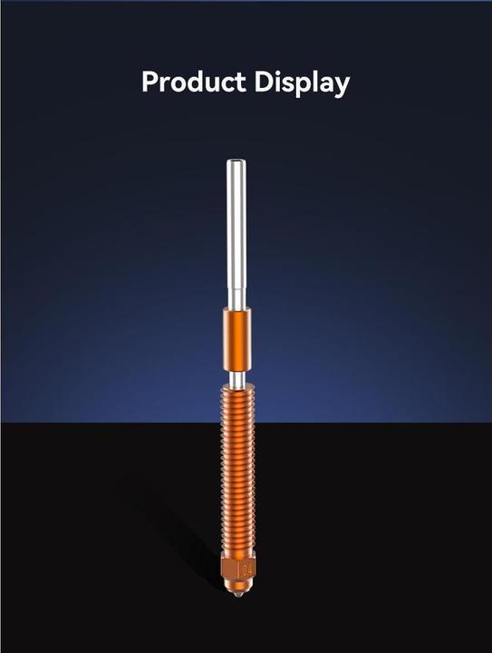 Actual product image Creality Unicorn K2P Quick Swap Nozzle Kit Three pieces (Replacement parts)
