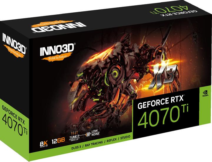 Actual product image Inno3D RTX 4070Ti X3 (12 GB)