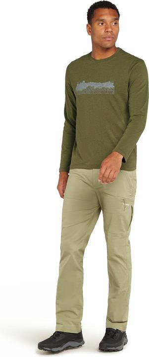 Immagine prodotto Icebreaker Uomo Merino Blend Central Classic LS Tee Haute Route (XL)