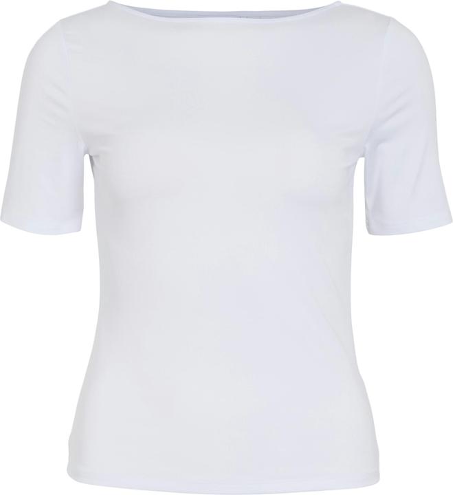 Actual product image Vila Boat-neck top with short sleeves (XS)